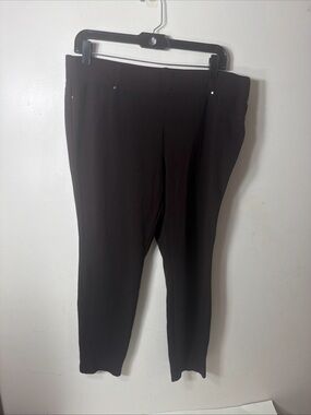 Counterparts Black Skinny Ponte Ankle Pants